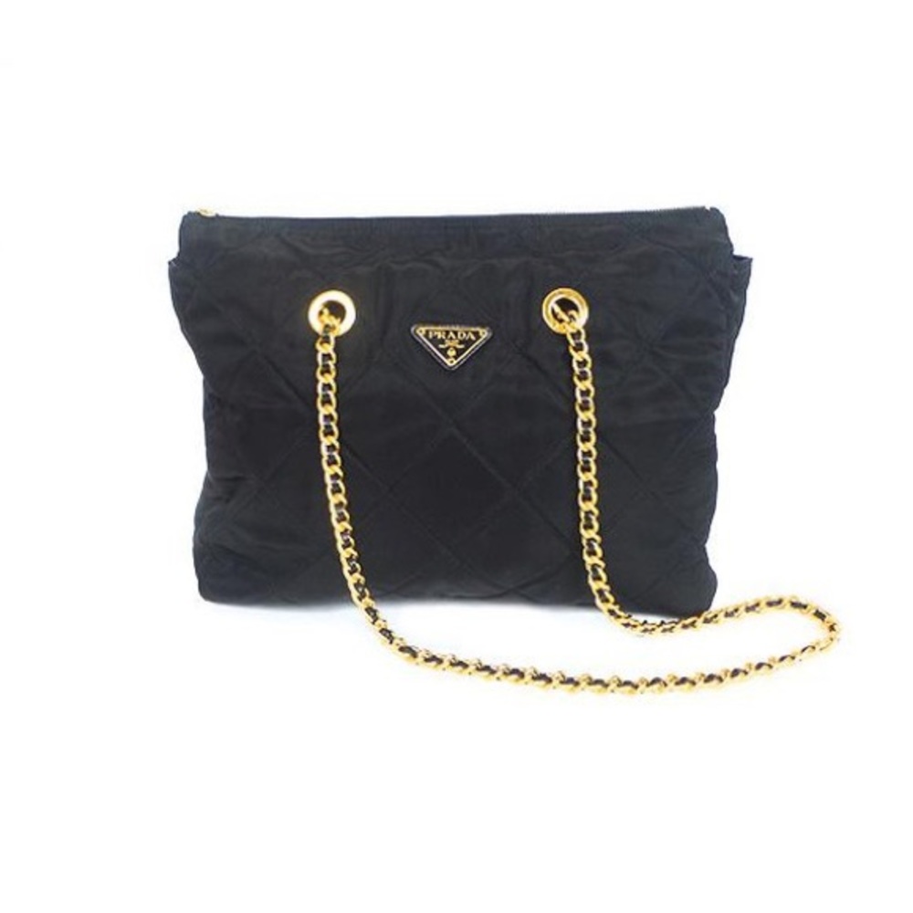 PRADA Nylon Chain link Tote